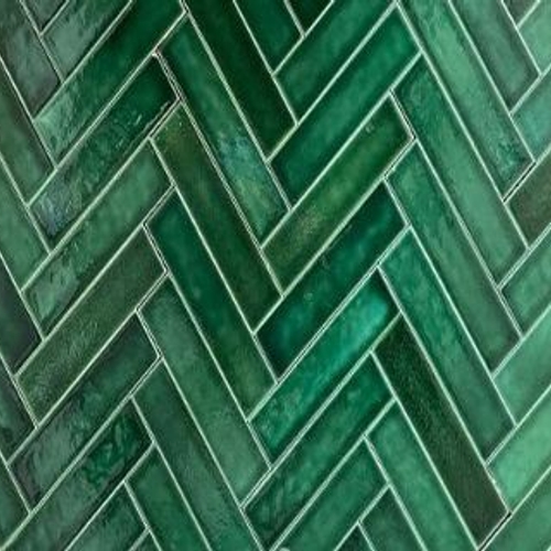 آجر لعاب دار سبز